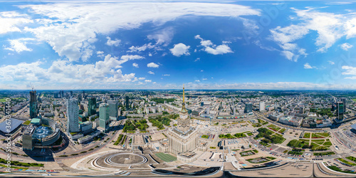 Warszawa - panorama sferyczna #367341440
