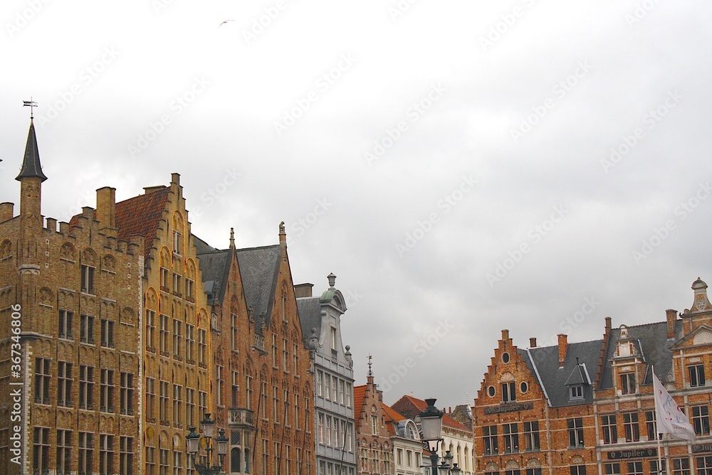 Roofs in Bruges