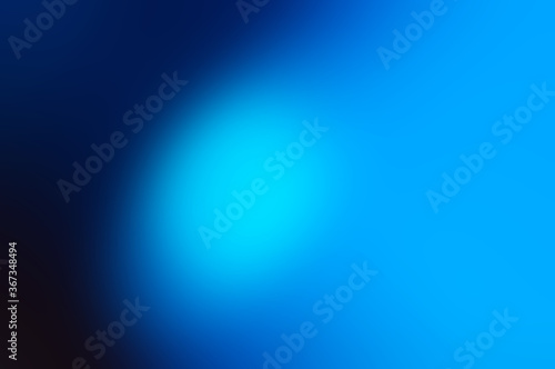 Blue abstract blurred gradient background