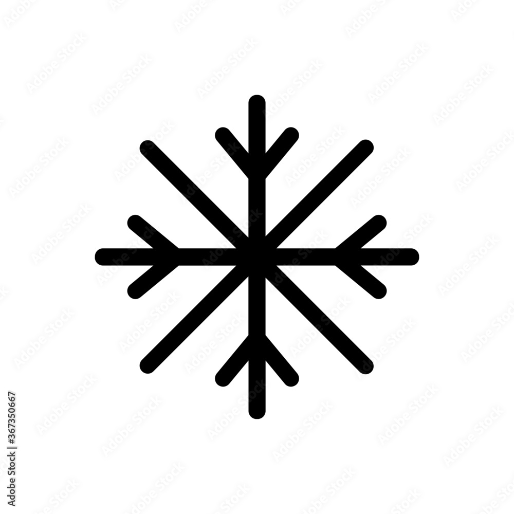 Snow flake icon Snow flake icon