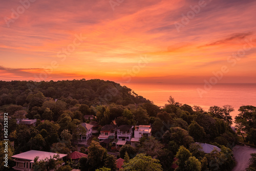 Wallpaper Mural Stunning sunrise at Rayong beach Torontodigital.ca