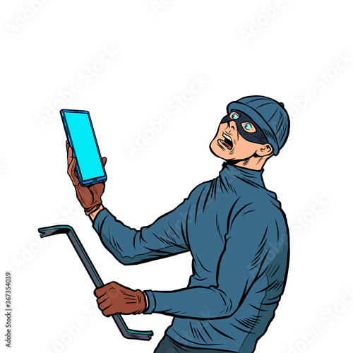 The masked robber. Burglar