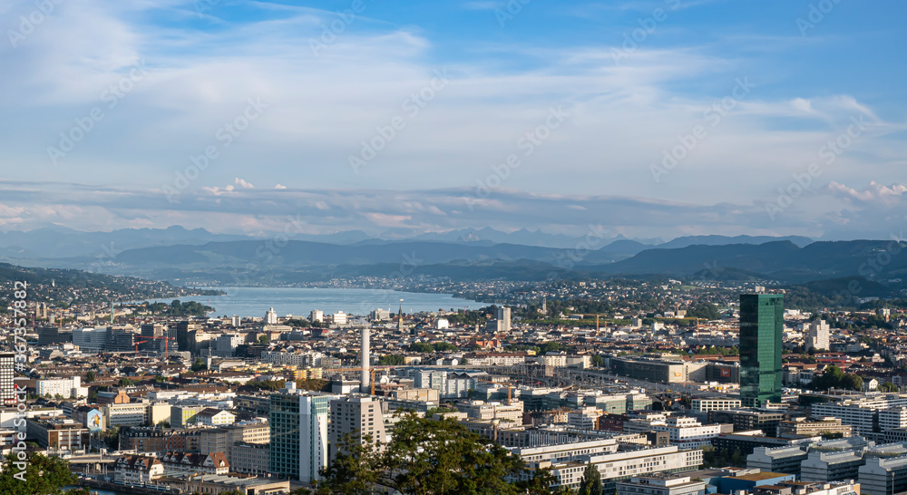 Zurich - the largest city of Switzerland and  a global center of banking and finance
