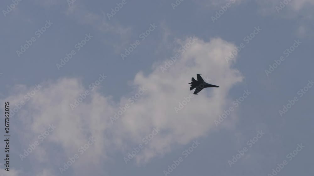 Jet military plane, air-defence fighter Jet military plane, air-defence fighter