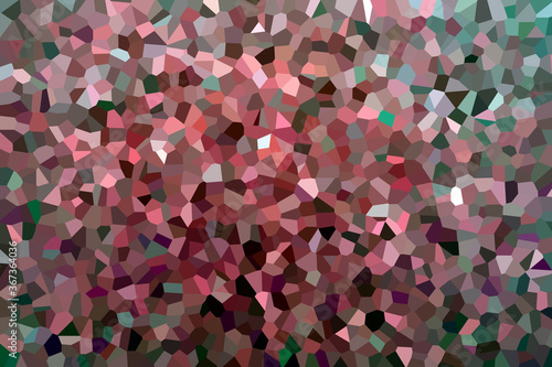 a mosaic pattern consisting of small crystal shapes in dark shades for backgrounds and textures