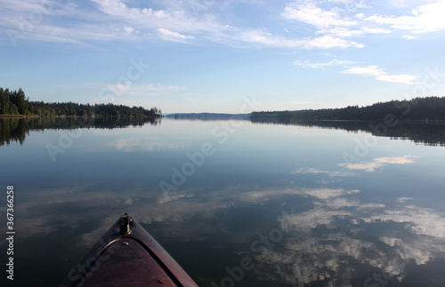 Pristine water scenes with reflections and brilliant blue skies © Hall Jameson