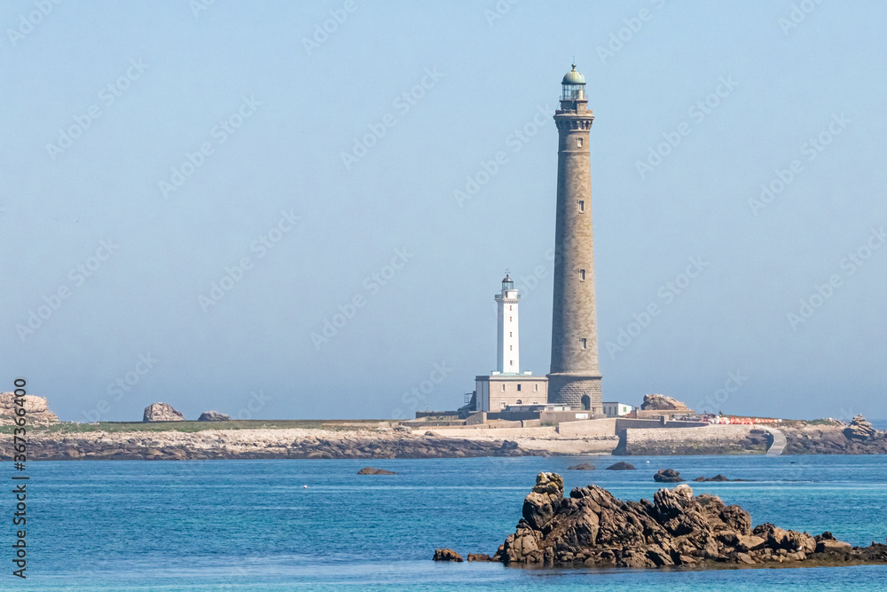 lighthouse of the Virgin Island, in Brittany