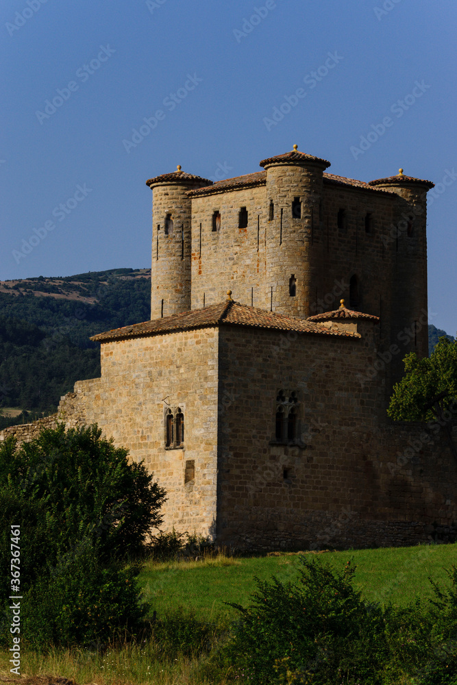 castillo de Arques, siglo XIII,departamento del Aude, Languedoc-Roussillon, pirineos orientales,Francia, europa