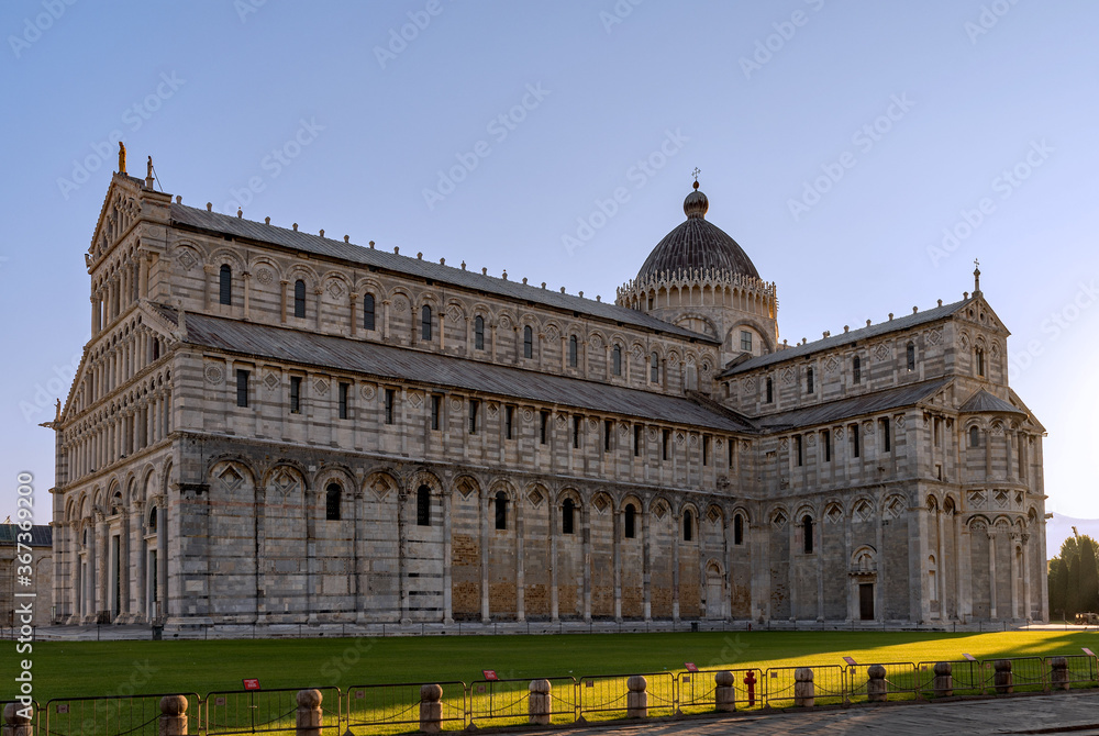 Der Dom Santa Maria Assunta in Pisa in der Toskana, Italien 