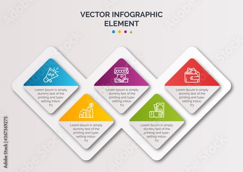 modern infographic template © Dicky