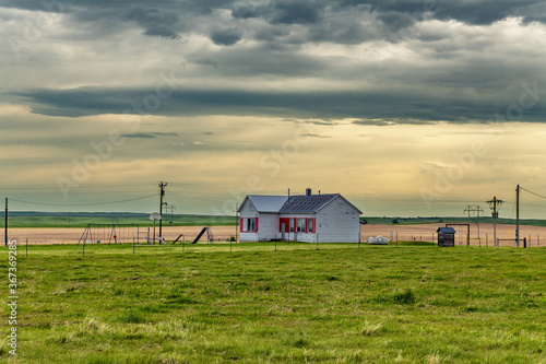 Εκτύπωση καμβά Classic home on the great plains