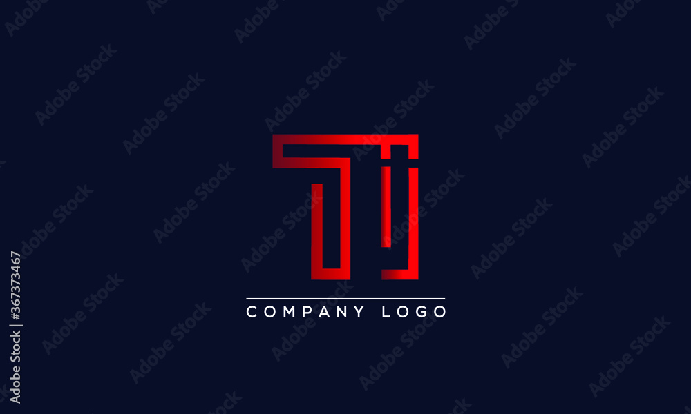 Creative letters TI or IT Logo Design Vector Template. Initial Letters TI Logo Design	