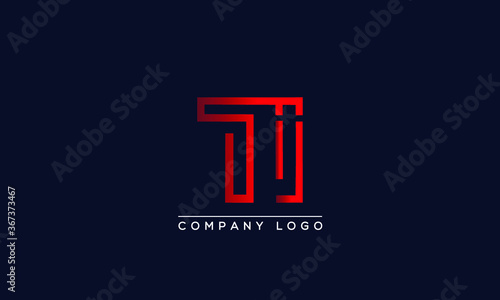 Creative letters TI or IT Logo Design Vector Template. Initial Letters TI Logo Design	