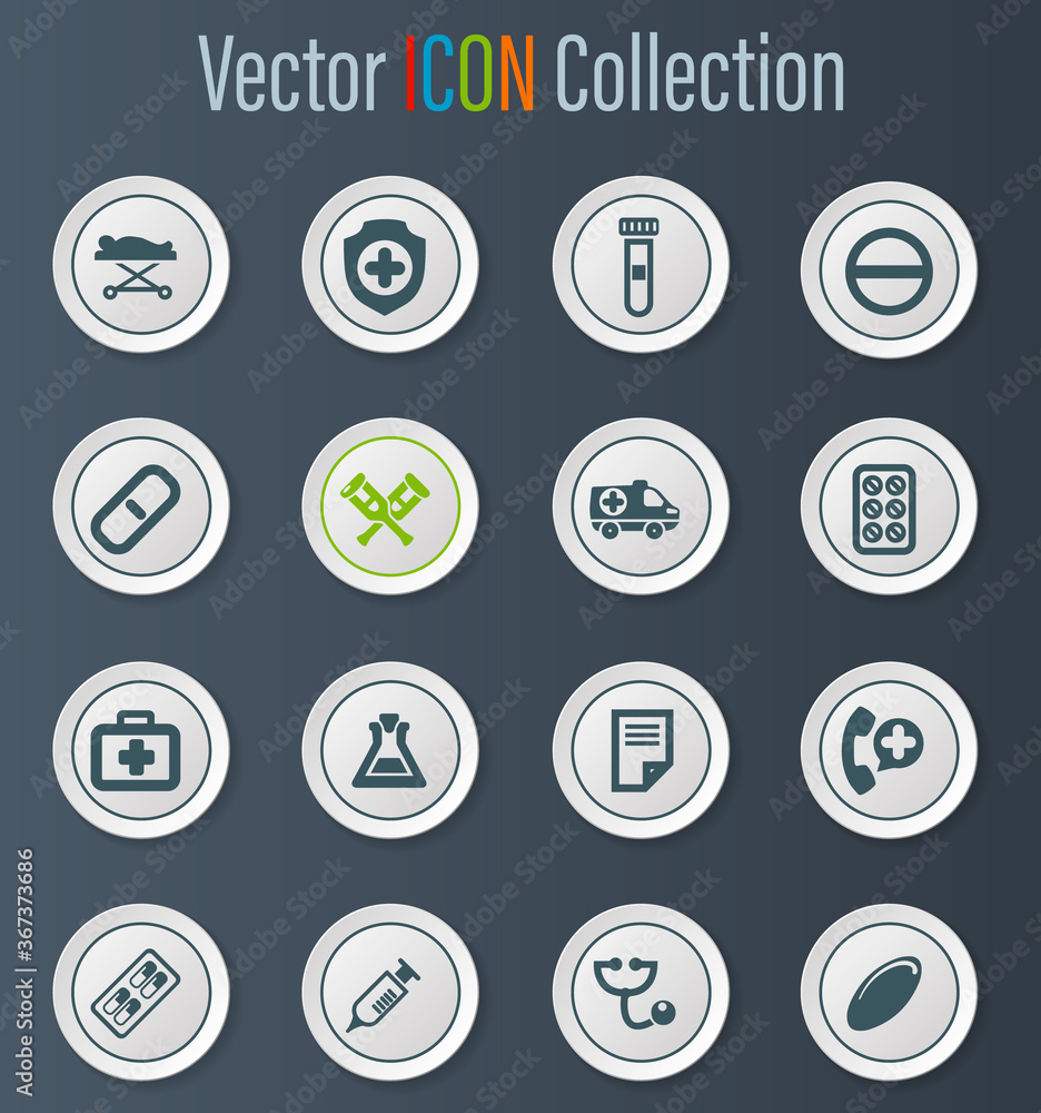 Medical icons set Medical icons set
