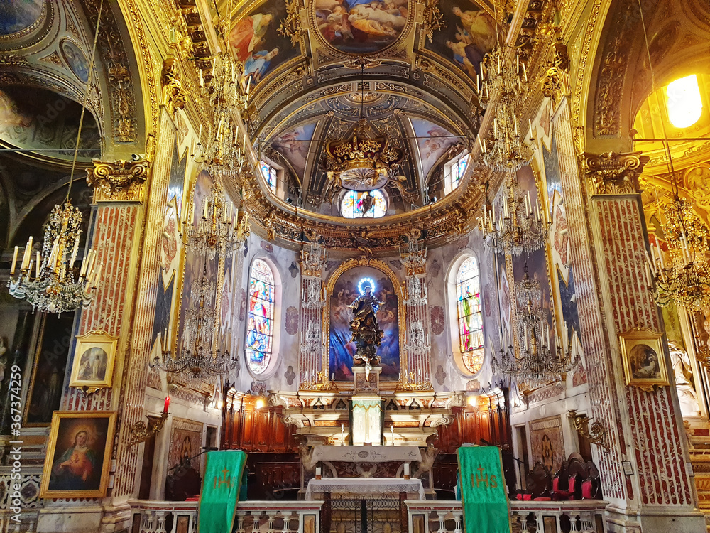 Basilica di Santa Maria Assunta (Camogli - ligurie- Italie)
