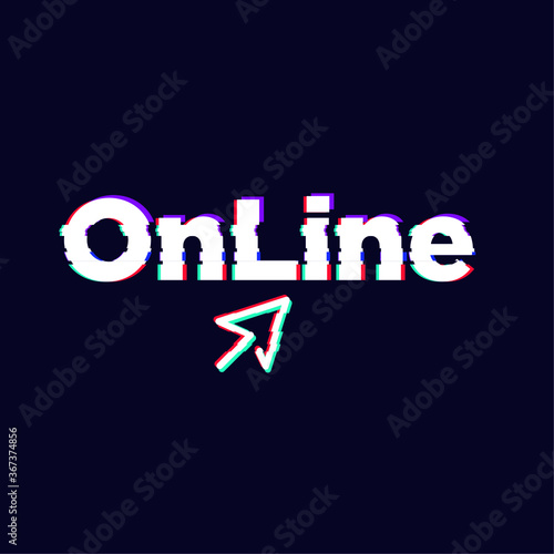 Logo created for streamers who want to indicate to their viewers that the transmission is active and is online