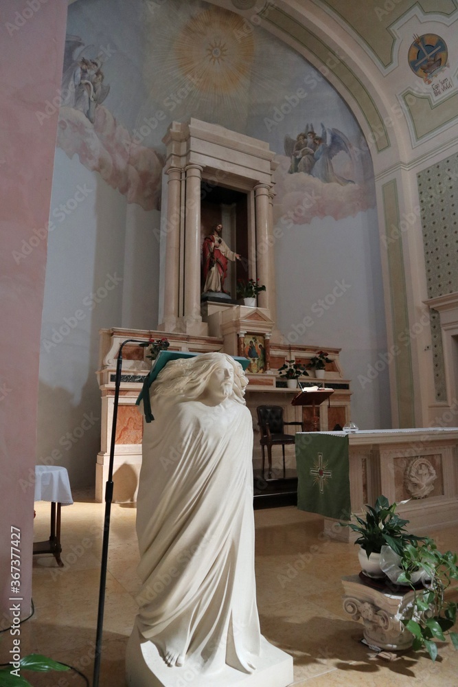 Santa Cesarea Terme - Particolare della Chiesa del Sacro Cuore