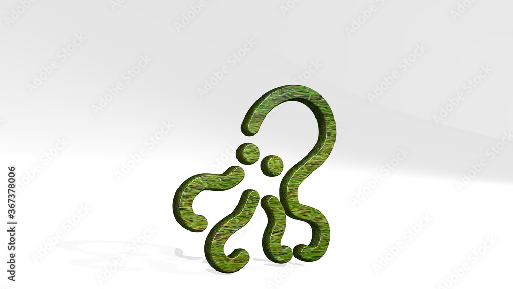 OCTOPUS made by 3D illustration of a shiny metallic sculpture casting shadow on light background. animal and cartoon OCTOPUS made by 3D illustration of a shiny metallic sculpture casting shadow on light background. animal and cartoon