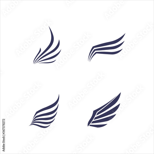 Falcon Logo Template vector