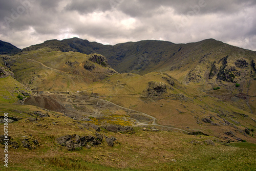 Obraz na płótnie The great mountains of the British Isles w salonie