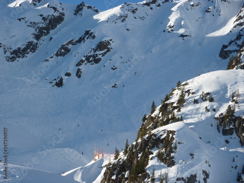 Ski resort in Chamonix area