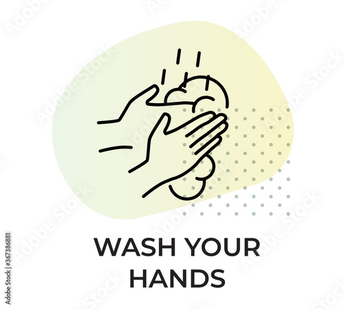 Hygiene - Handwash Stock Icon
