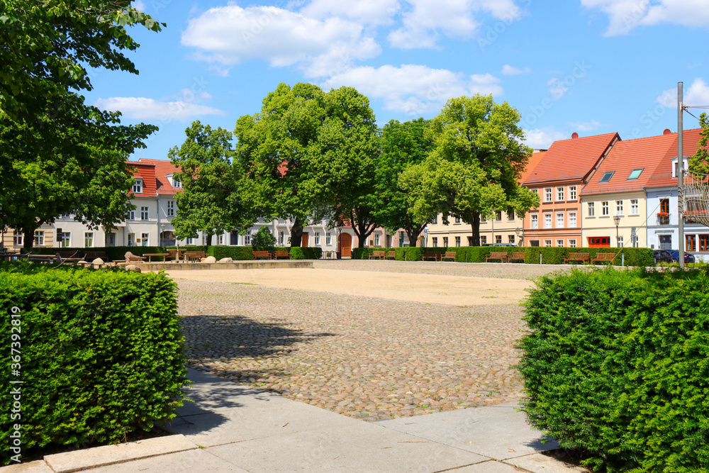 Neuruppin, Innenstadt, Neuer Markt Neuruppin, Innenstadt, Neuer Markt