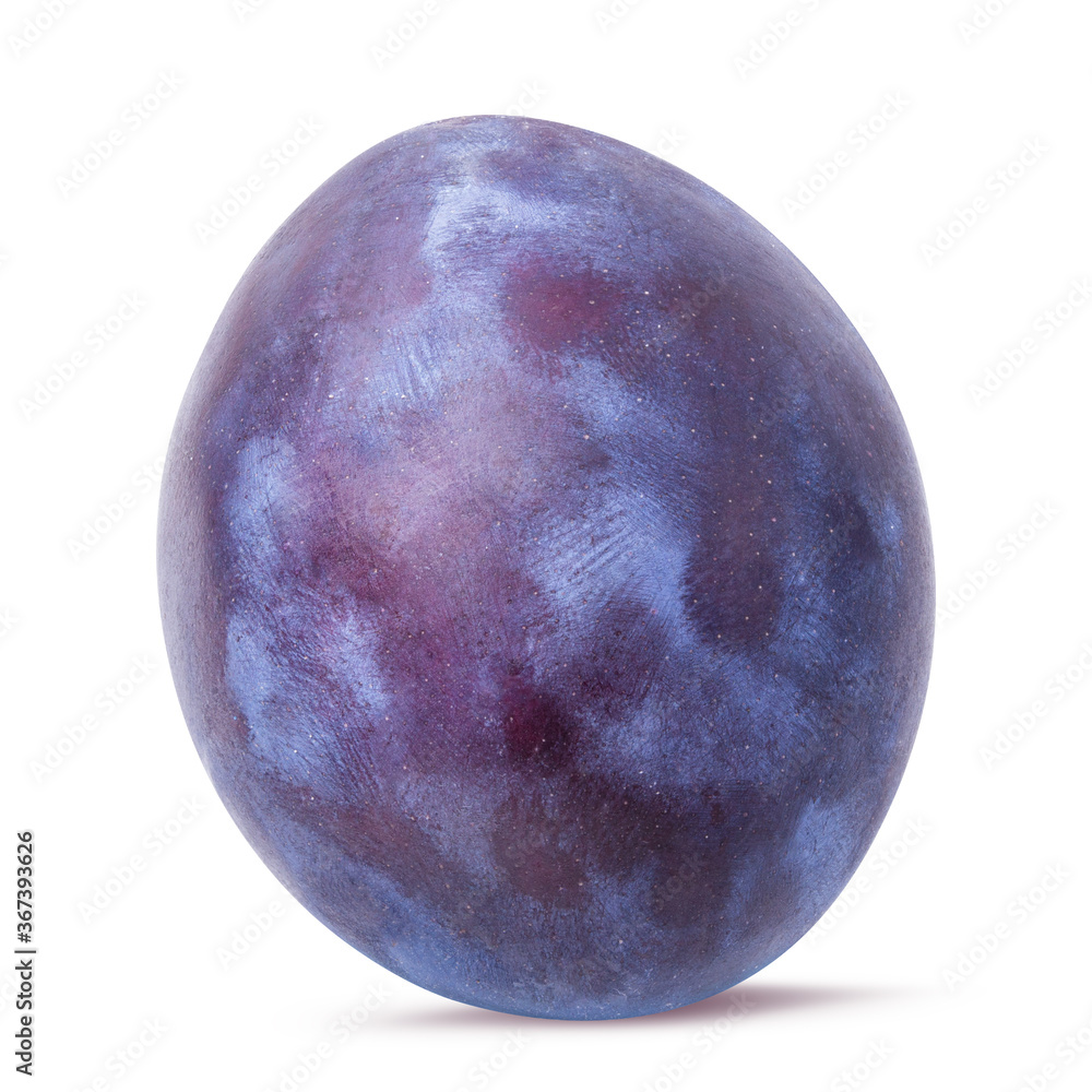 Fototapeta premium Plum isolated on white background