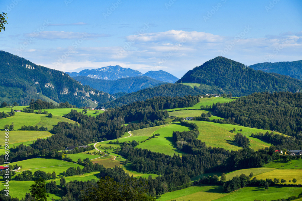 Berglandschaft Alpenvorland Mostviertel Österreich