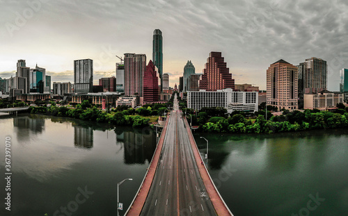 Downtown Austin Texas Ghost town