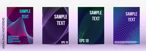 Geometric template with lines 