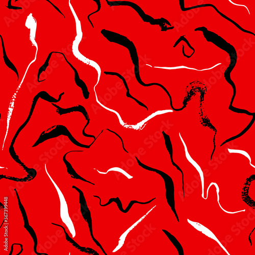 Vector seamless pattern wit...