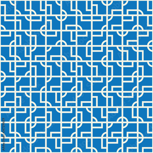 Intricate geometrical tiles...