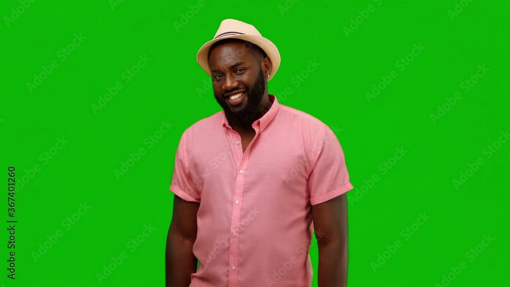 Young man makes okay gesture. Alpha channel Young man makes okay gesture. Alpha channel