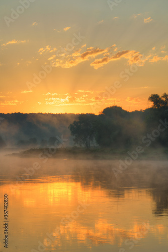 Sunrise on the Bug River 2