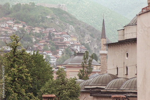view of the city of kotor montenegro