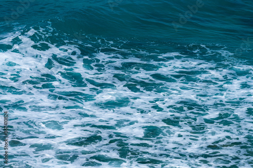 blue water wave surface backround 