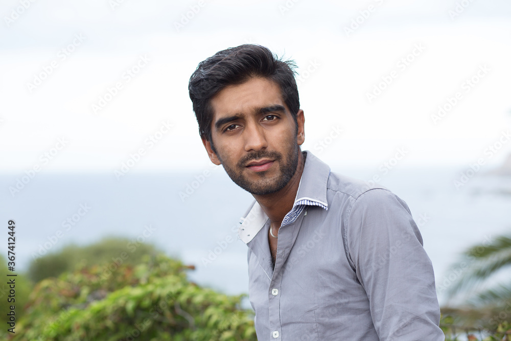 stressed unhappy man standing outside stressed unhappy man standing outside