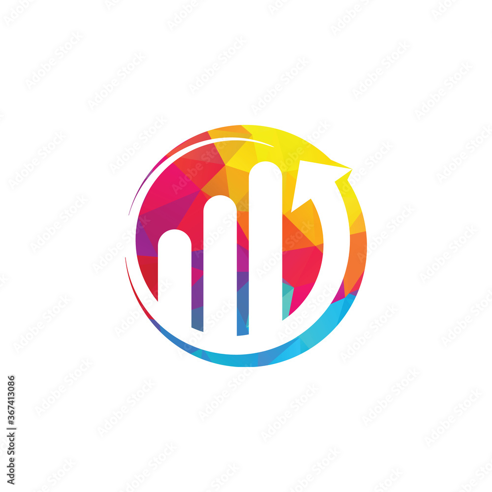 Fototapeta premium Business Finance Logo template vector icon design. Business Financial and Accounting Logo design Template.