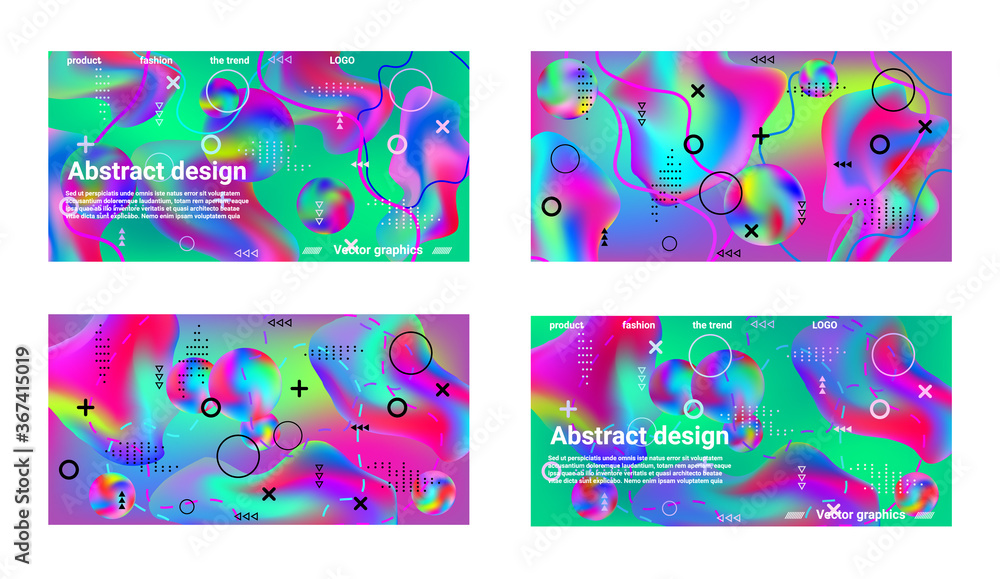 Abstract covers. Abstract covers.