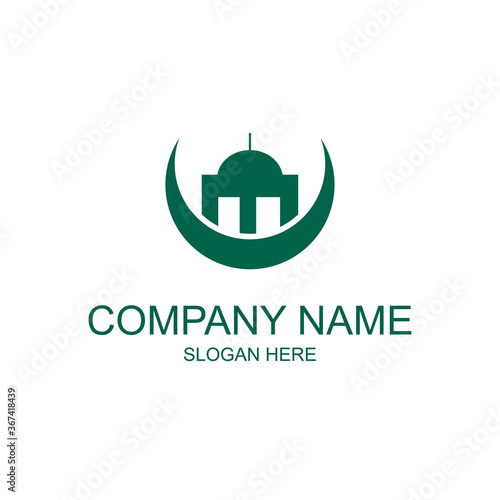 mosque & moon logo
