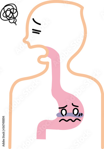 胃が不調の人
