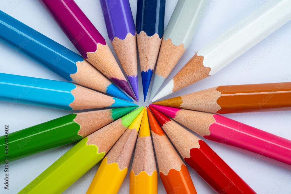 closeup color pencil, back to school concept
closeup color pencil, back to school concept