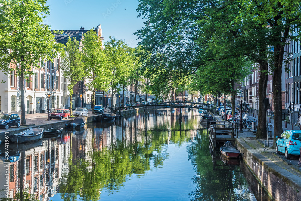 Fototapeta premium Channels of Amsterdam