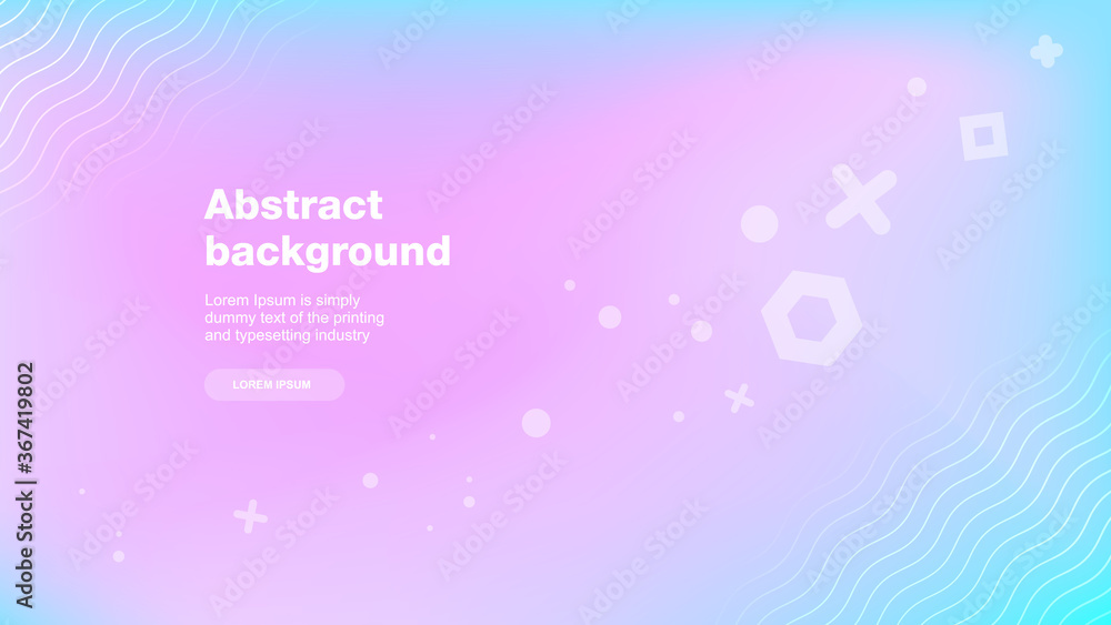Abstract background. Composition of geometric shapes. Vector graphic