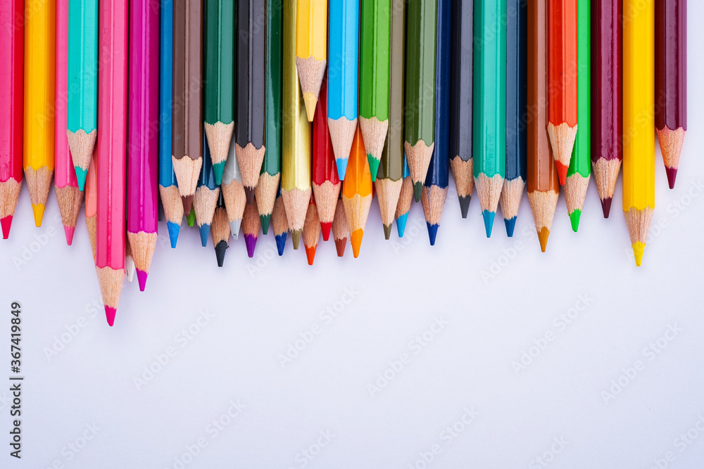 closeup color pencil, back to school concept
closeup color pencil, back to school concept
