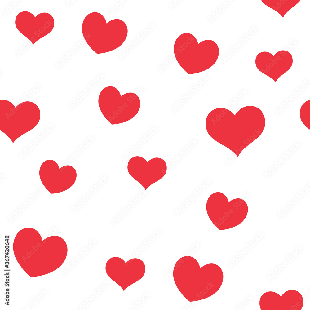 Hearts seamless pattern. Love symbols. Valentine's day background design. Romantic design loop texture. Hearts seamless pattern. Love symbols. Valentine's day background design. Romantic design loop texture.