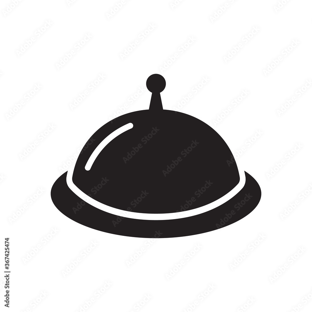 Tray food icon vector illustration. Flat style design. Tray food icon vector illustration. Flat style design.