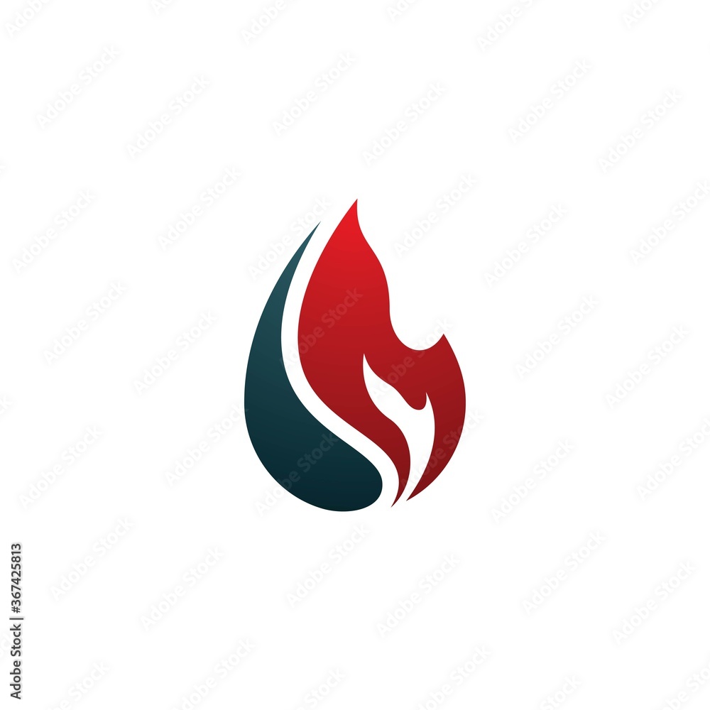 Oil and gas logo vector icon Oil and gas logo vector icon