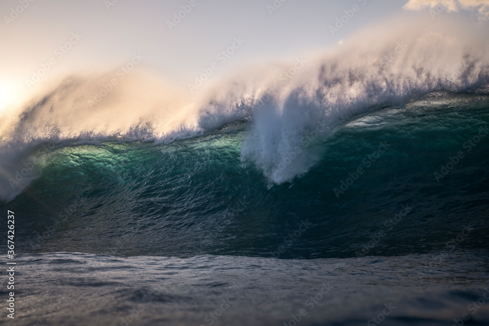 Big waves at sunrise, Sydney Australia Big waves at sunrise, Sydney Australia